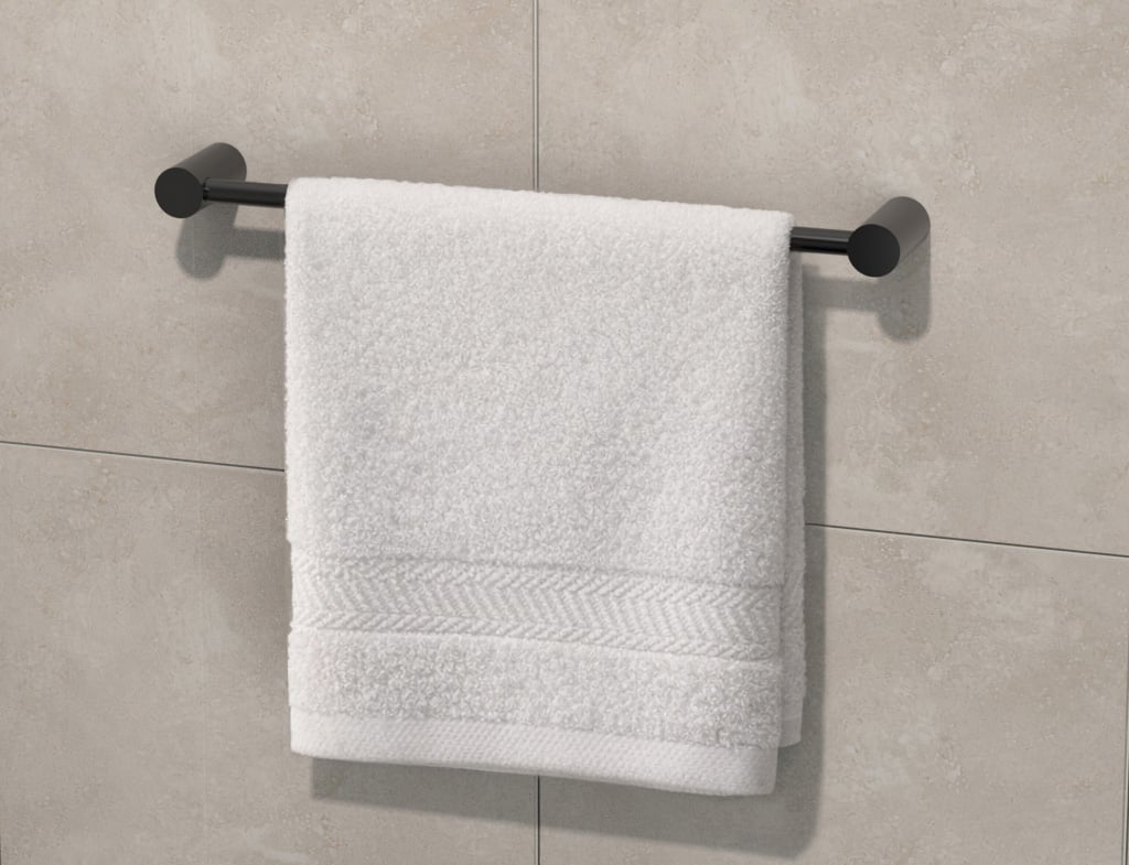 Pure Form 04-3518BLK Towel Bar Lifestyle