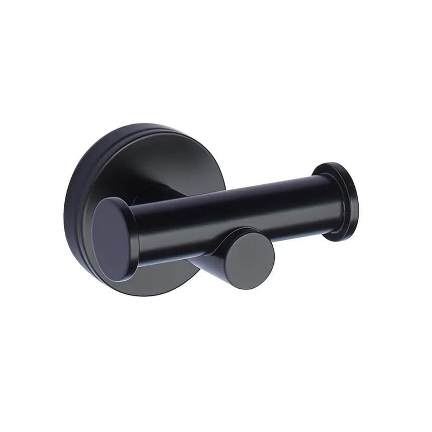 1948 Double  Robe Hook 04-32702BLK-LR-1